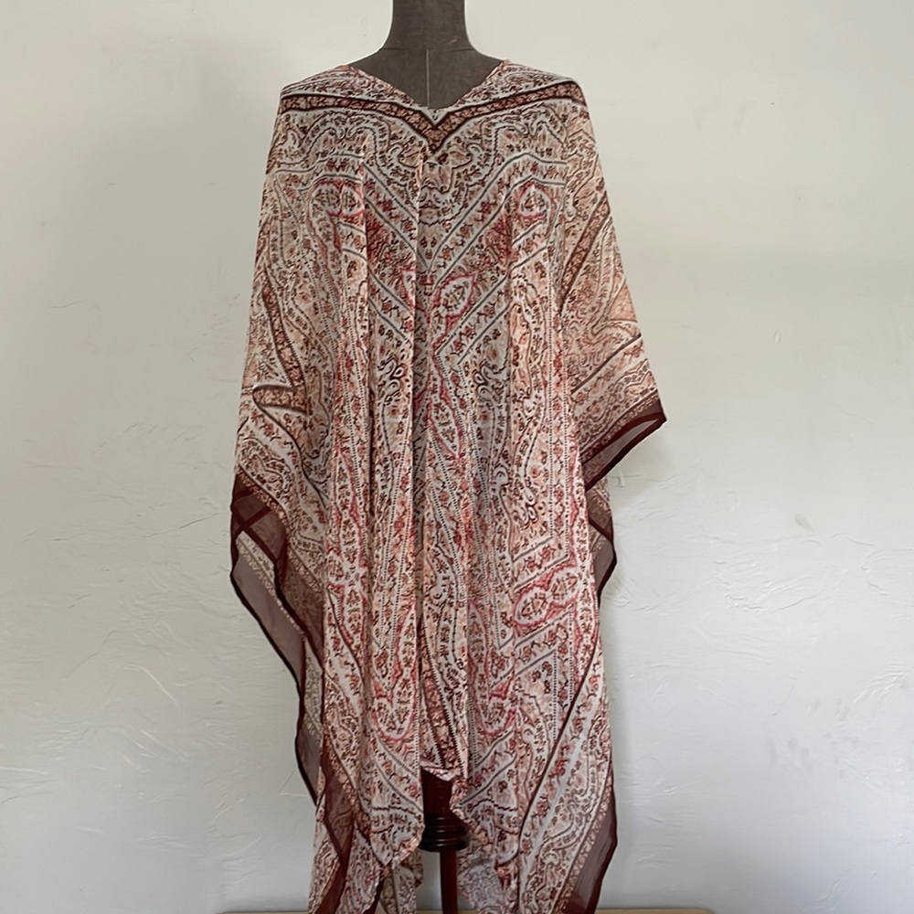BCBG Generation Sheer Swimsuit Cover Up